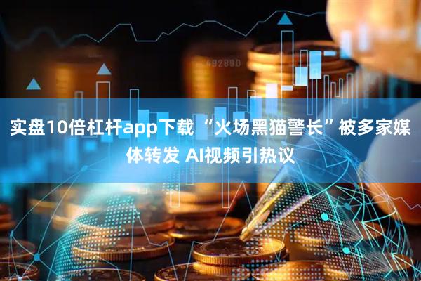 实盘10倍杠杆app下载 “火场黑猫警长”被多家媒体转发 AI视频引热议